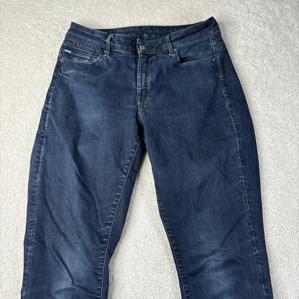 G Star Raw Jeans Women's 33x34 Shape High Super Skinny Denim Pockets‎ Sculpting